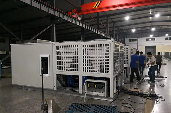 屋頂式空調(diào)機組_直膨組合式凈化空調(diào)機組 