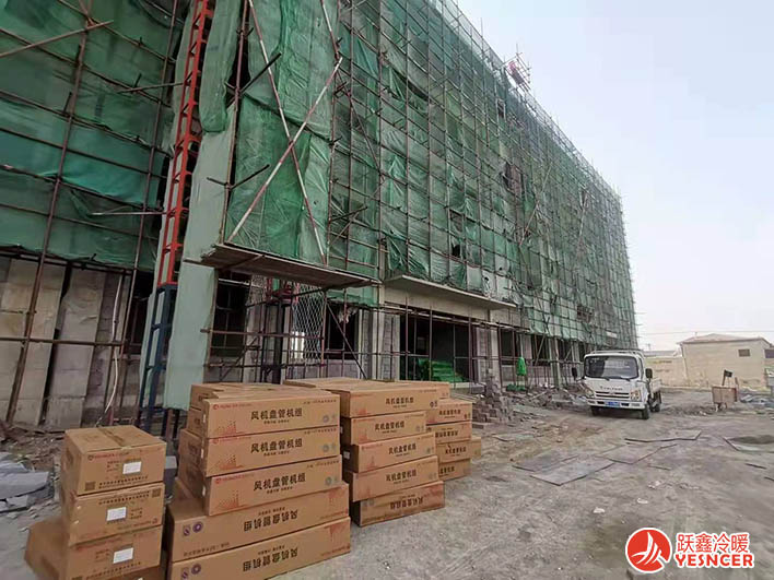 任丘長洋淀學(xué)校_臥式暗裝風(fēng)機(jī)盤管