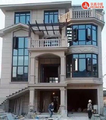 家庭住宅冬季采暖、夏季制冷案例