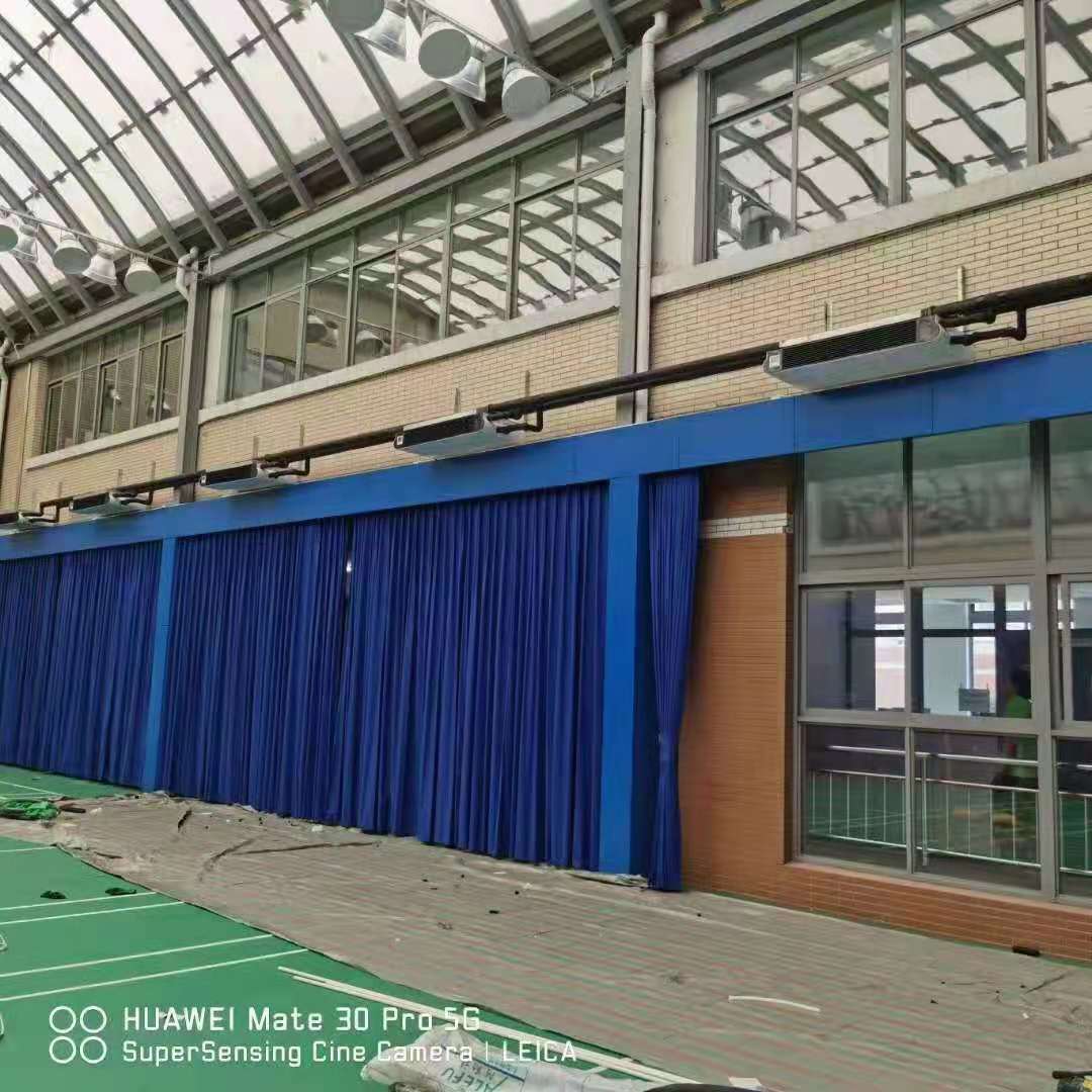 古琴款臥式明裝風(fēng)機(jī)盤(pán)管安裝完畢