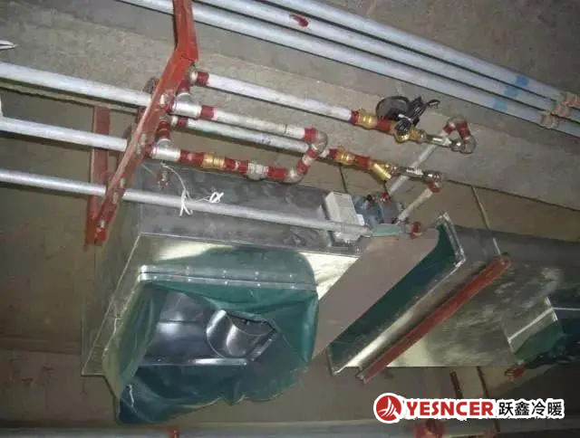 風(fēng)機(jī)盤管系統(tǒng)設(shè)計(jì)實(shí)物圖