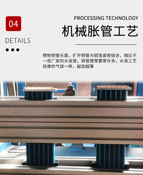 超薄臥式暗裝風(fēng)機盤管產(chǎn)品優(yōu)勢：機械脹管工藝